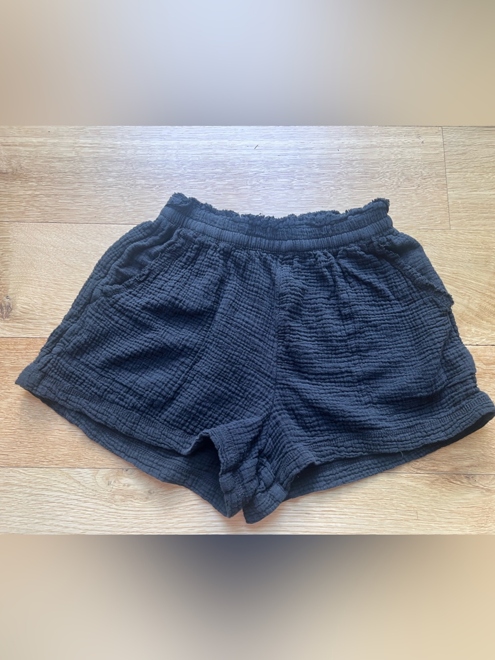 Aerie seersuckerlightweight  textured shorts